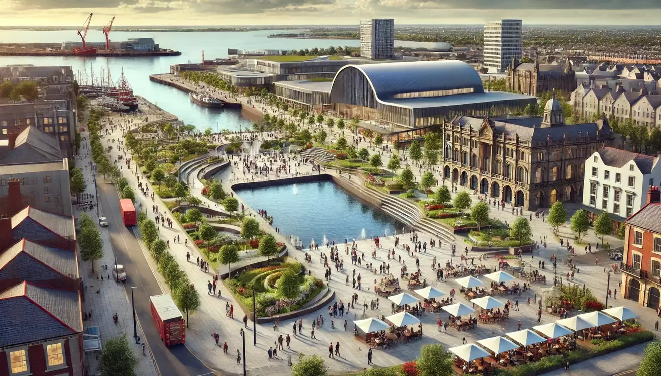 An example of what Southport might look after regeneration
